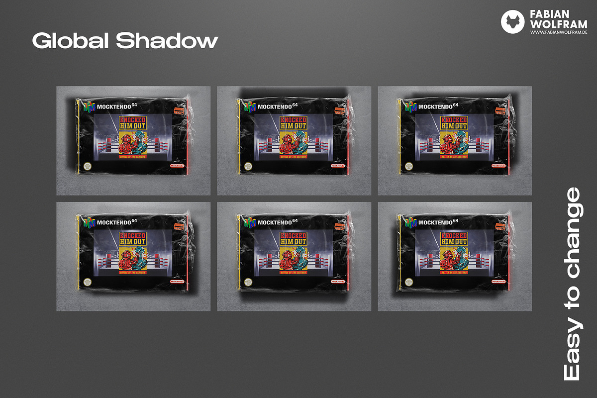 Nintendo N64 Cartridge Mockup, a Packaging Mockup by Fabian Wolfram (Photo 14 of 17)