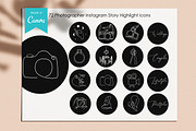 Photographer instagram highlights, a Social Media Template by velychko.ua (Thumbnail 1 of 10)