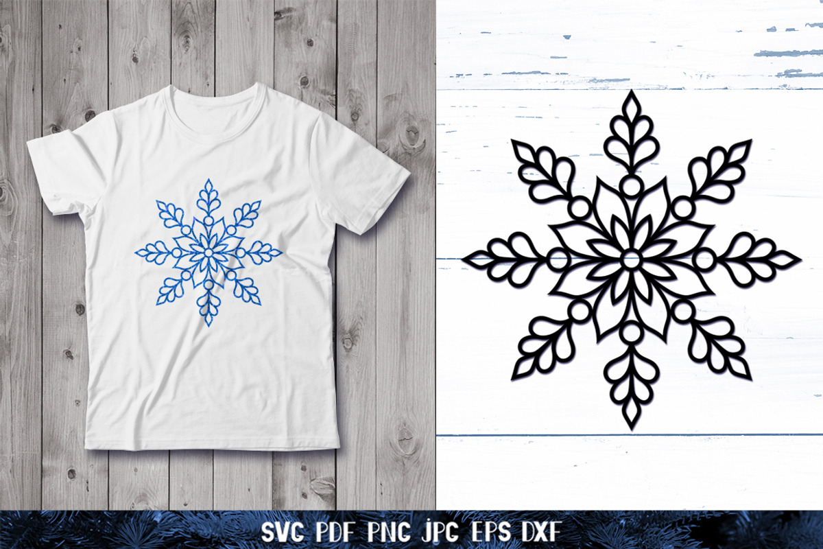 3D Snowflake Paper Cut Collection, a Graphic by Digital_Craftyfox (Photo 6 of 19)