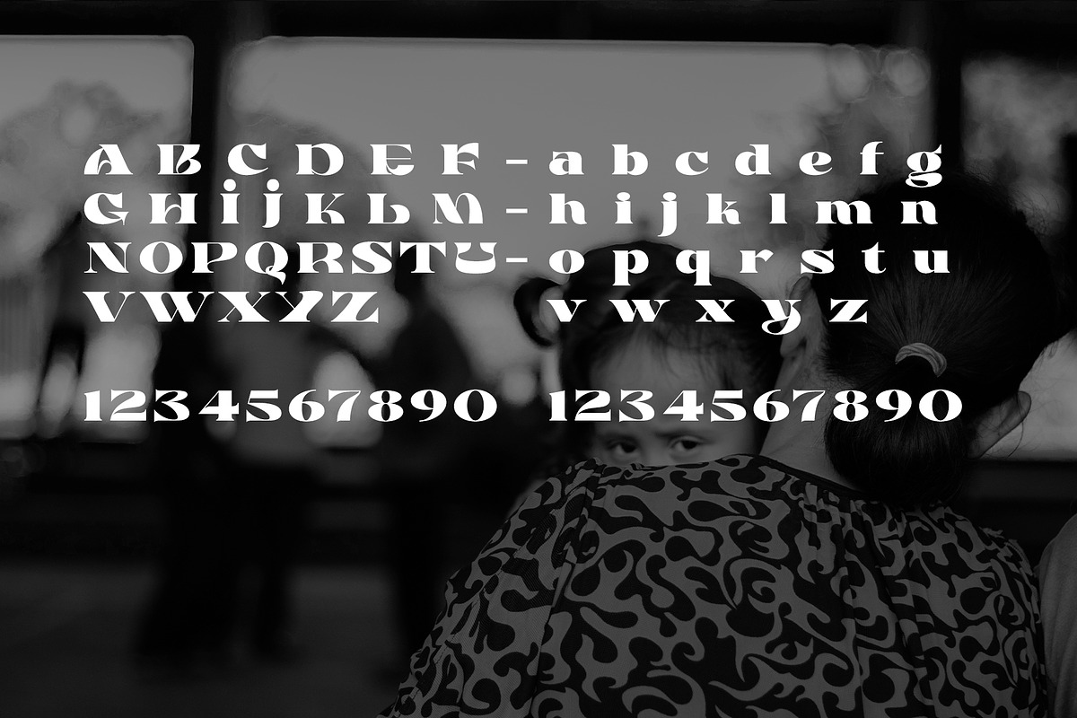 Dharma Planked Font, a Serif Font by Dimas Rizki Pratama (Photo 2 of 2)