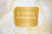 Marbling handdrawn backgrounds, a Texture Graphic by Annakristal (Thumbnail 1 of 2)