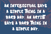 Rozams Graffiti Display Font, a Font by Maulana Creative (Thumbnail 5 of 7)