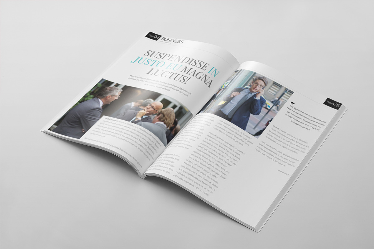 Magazine Template 47, a Magazine Template by pmvch (Photo 3 of 12)