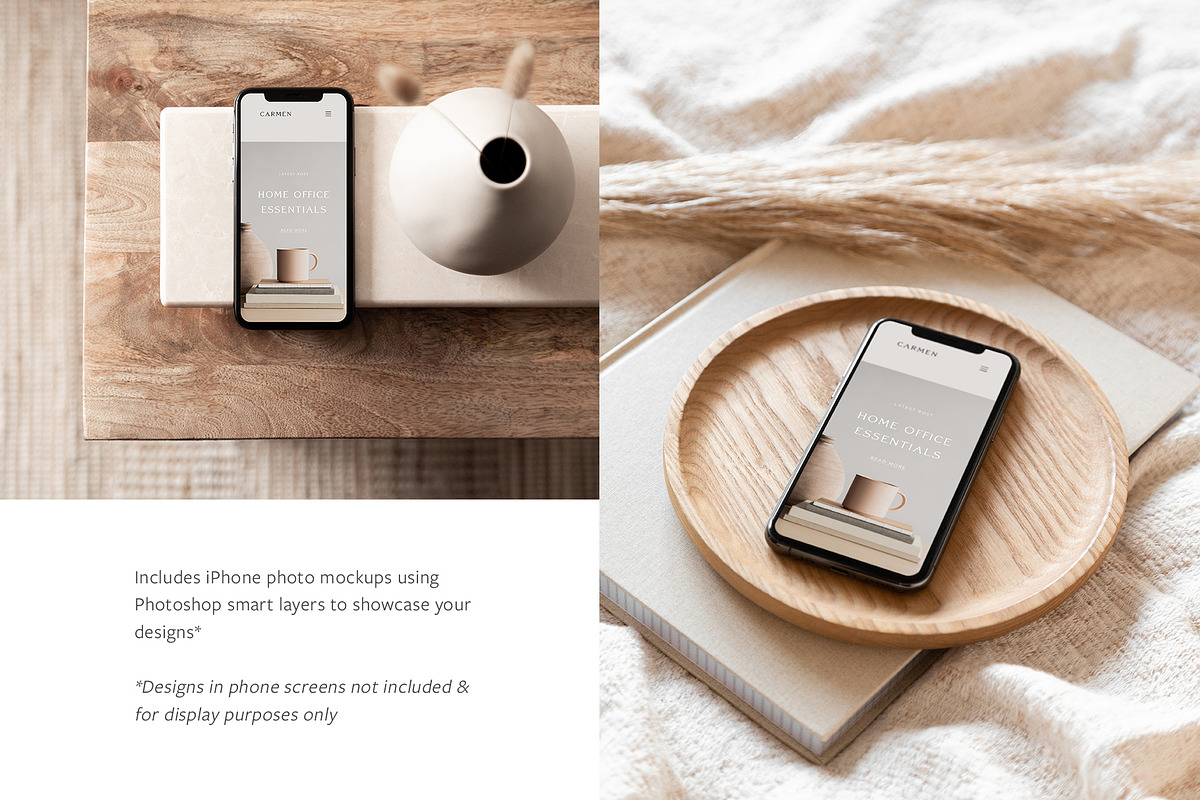 Carmen Photo Mockup Bundle, a Mac Mockup by Moyo Studio (Photo 9 of 15)