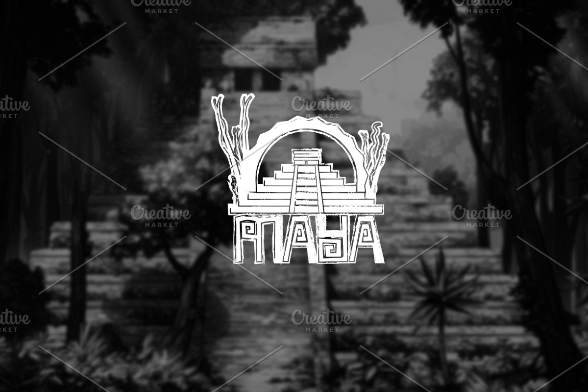 Logo template | MAYA, a Branding & Logo Template by Leonard Posavec (Photo 2 of 3)