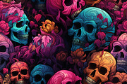 1000+ Halloween Digital Paper Bundle, a Wallpaper Photo by Chipshpow Graphics (Thumbnail 4 of 10)