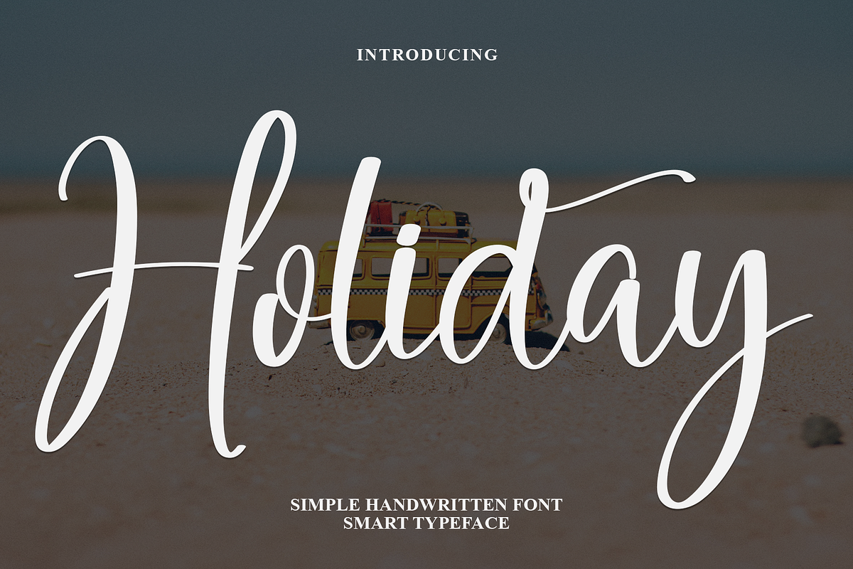 Holiday, a Handwritten Font by FreshTypeINK (Photo 8 of 8)