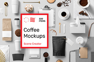 Coffee Mockups - Scene Creator