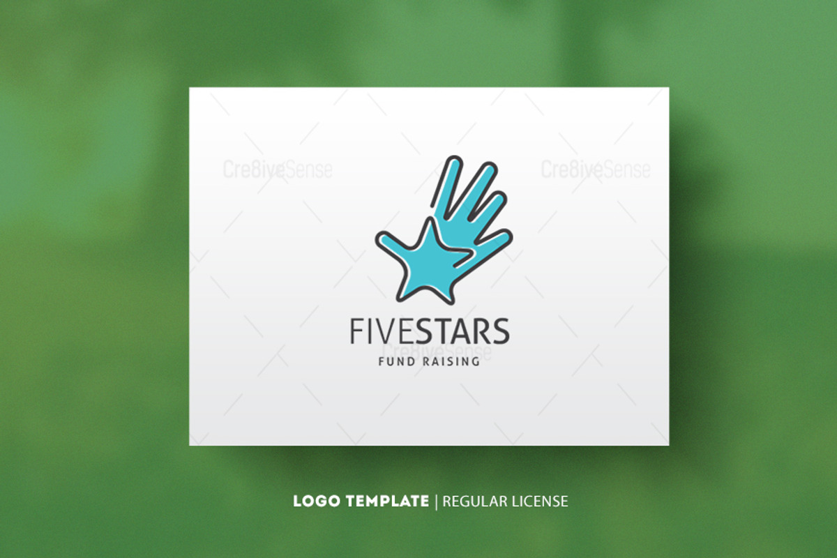 FiveStar, a Branding & Logo Template by Cre8iveSense (Photo 1 of 5)