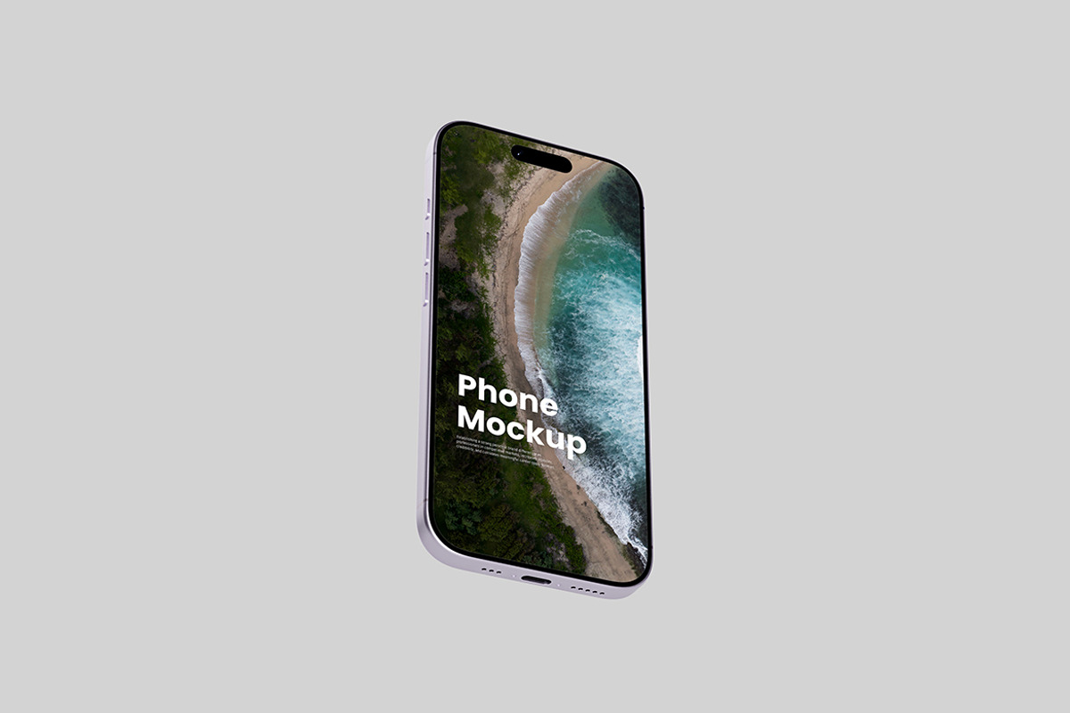iPhone 17 Mockup, an iPhone Mockup by SimpangGraphics (Photo 3 of 5)