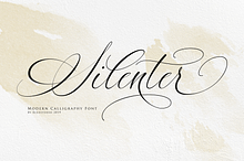 Silenter / Modern Calligraphy Font