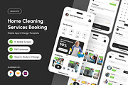 Reviro - Home Cleaning Mobile, an App Template by productype1 (Thumbnail 1 of 5)