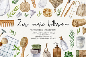 Zero Waste Bathroom Kit