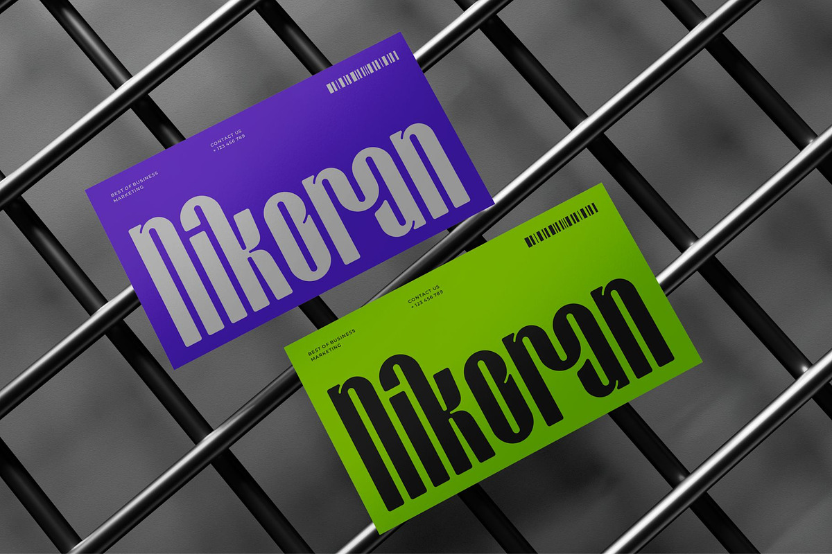 Saikro || Modern Condensed Dosplay, a Sans Serif Font by Ermedia Studio (Photo 8 of 10)