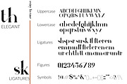 Theramy - Modern Ligature Font, a Serif Font by GraphicDash (Thumbnail 10 of 10)