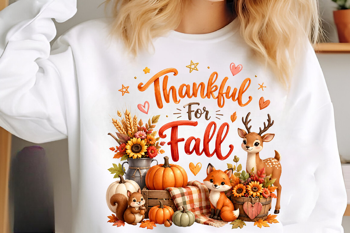 Fall Sublimation Designs PNG, a Work Illustration by SinaCreation (Photo 3 of 5)