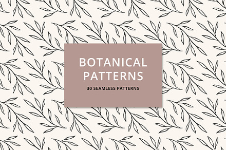 30 Botanical patterns