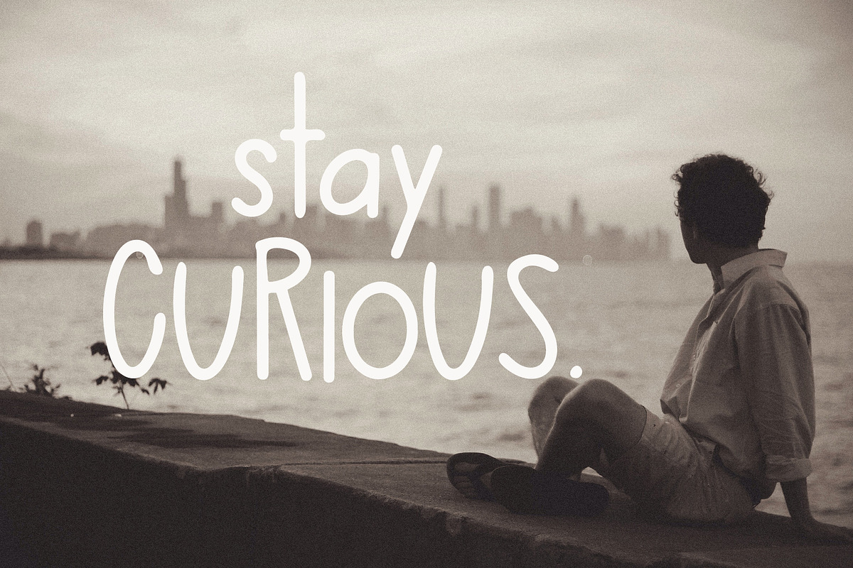 Just Curious Handmade Font, a Font by Sweet Fig (Photo 7 of 10)