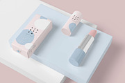 Matte Lipstick Mockups, a Packaging Mockup by DesignNeutrons (Thumbnail 6 of 7)