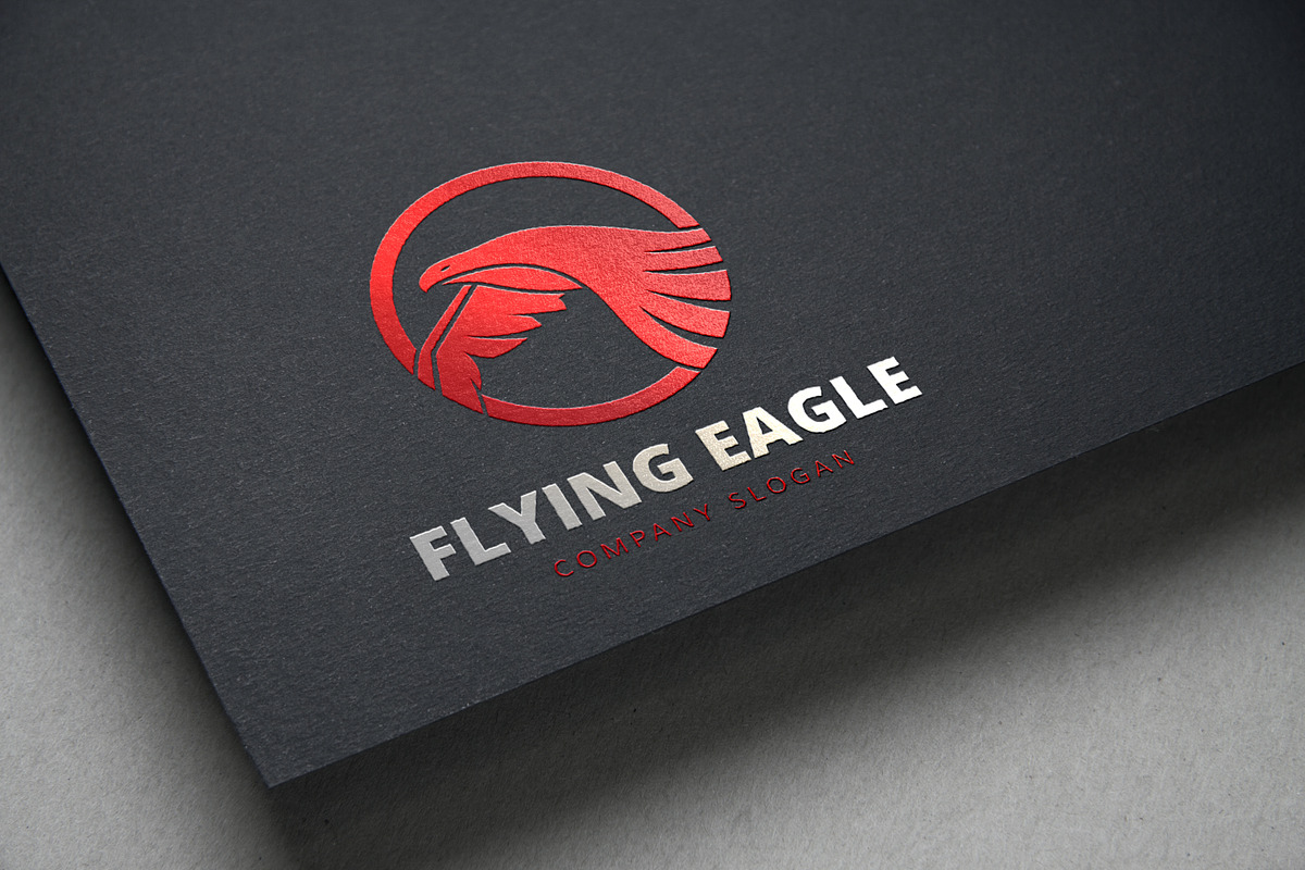 Flying Eagle Logo, a Branding & Logo Template by Vectorwins Premium Shop