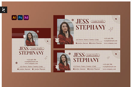 Email Signature Boho Aesthetic, an Email Template by Neermana