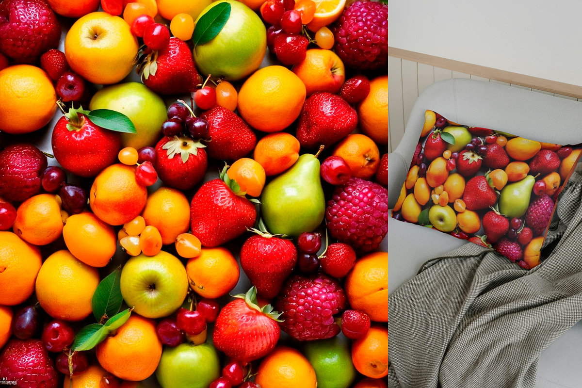 SET Fruit Composition Background, a Background Graphic by IrySha (Photo 8 of 11)