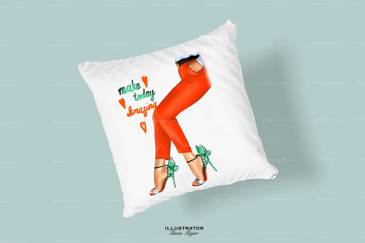 Fashion Shoes clip art, an Illustration by MajorArtTm (Photo 3 of 4)