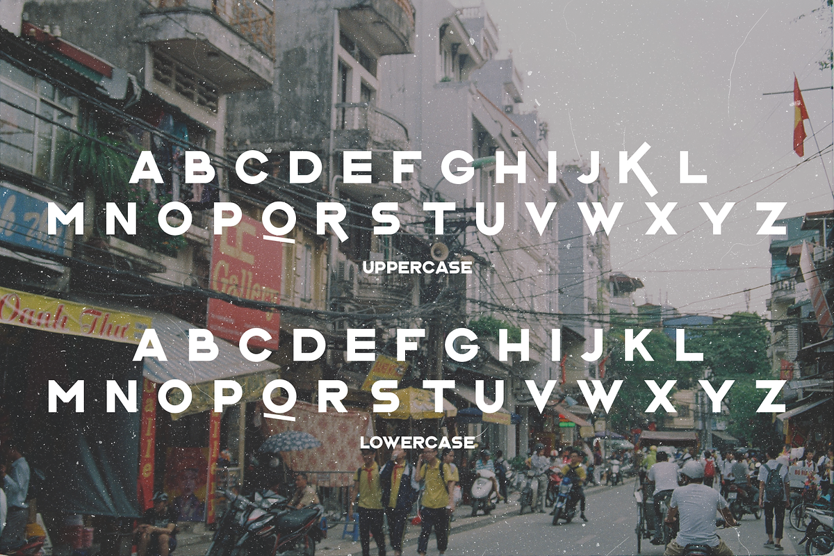 L'Hanoienne Typeface preview 2