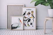 Beautifull Fly-bird set, a Texture Illustration by KatBranchArt (Thumbnail 4 of 4)