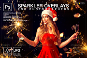 Sparkler overlay, photoshop overlay, an Object Graphic by 2SUNS (Thumbnail 3 of 10)