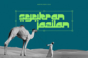 Busta - Arabic Style Display font, a Sans Serif Font by Bentype Studio (Thumbnail 7 of 7)