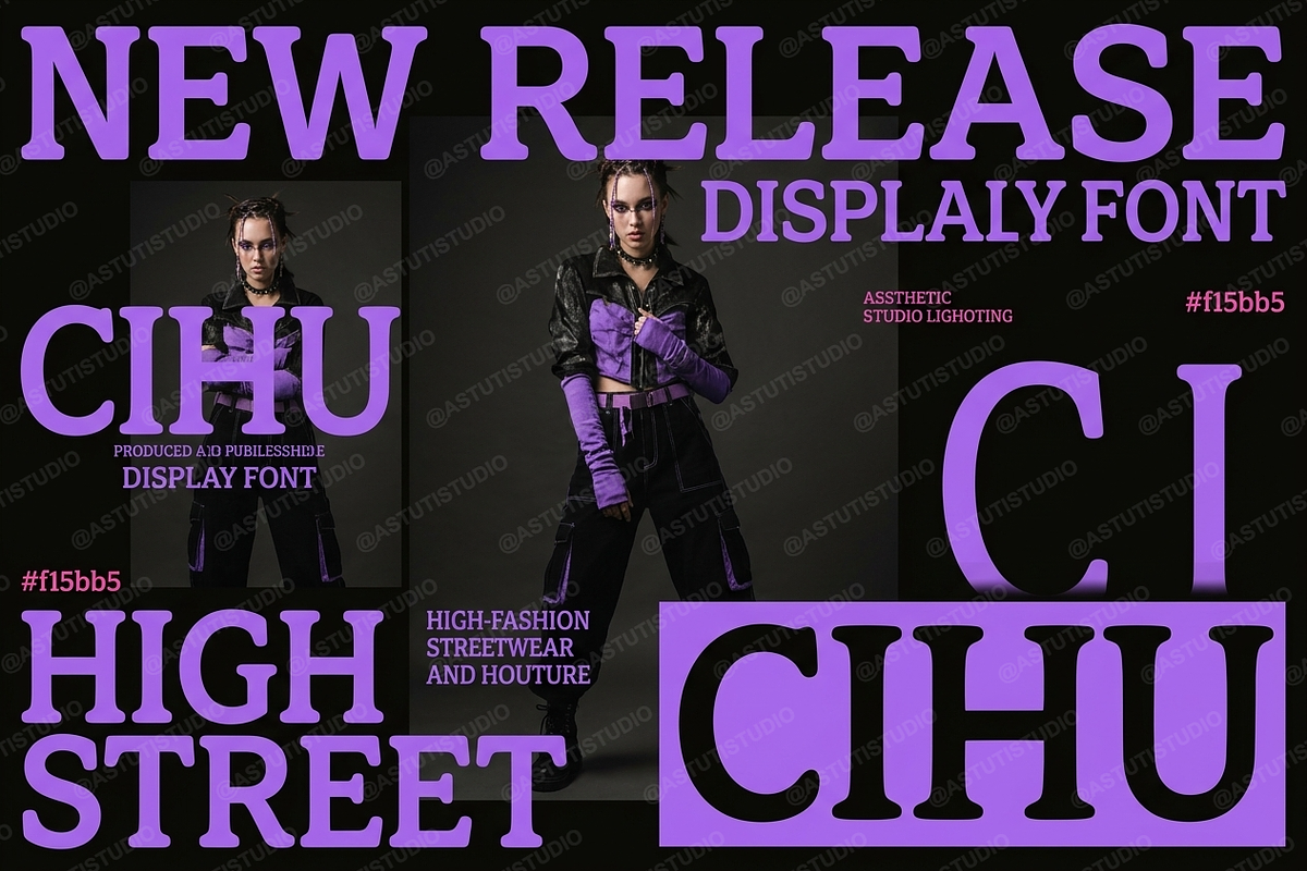 Cihu - Modern Elegant Serif, a Serif Font by Astuti Studio (Photo 5 of 25)