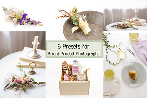 Bright & Airy Product Photo Presets