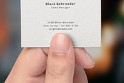 Square Business Card Mockup, a Product Mockup by GfxFoundry (Thumbnail 6 of 6)