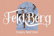 Feldberg - Elegant Luxury Serif Font, a Serif Font by PutraCetol Studio (Thumbnail 1 of 11)