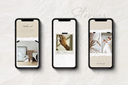 CANVA & PS /  Camellia Social media, a Social Media Template by Simple có (Thumbnail 6 of 10)