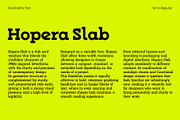 Hopera Slab Variable, a Slab Serif Font by ManuelRosin (Thumbnail 7 of 15)