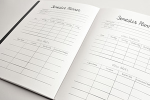 10 Hand Drawn Notebook Planners