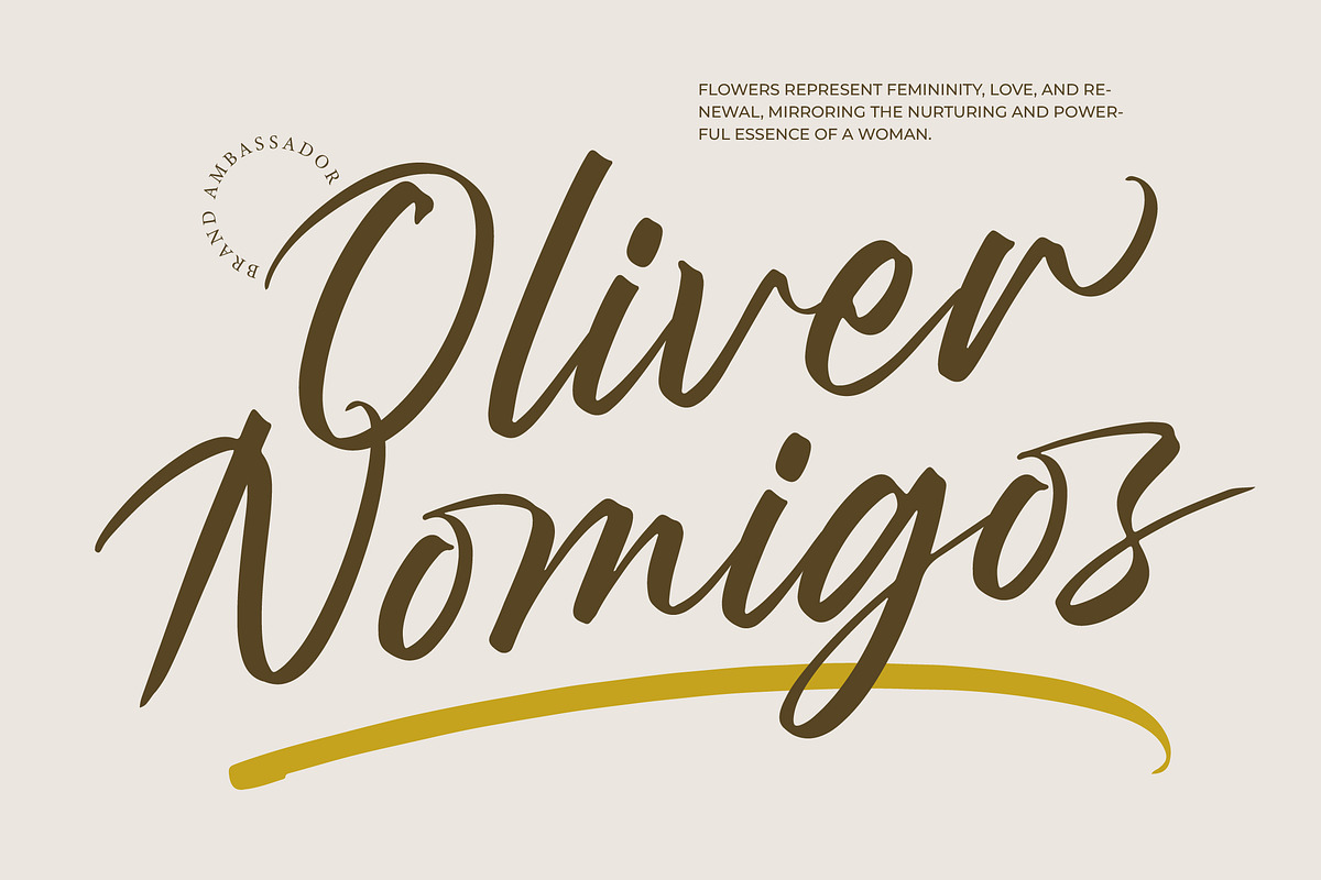 Wystine Esphelta Modern Brush Font, a Script Font by Letterena Studios Script (Photo 7 of 20)