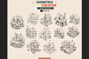 Procreate Spooky town creator brush, a Brush Add-On by PDknyStudio (Thumbnail 3 of 5)