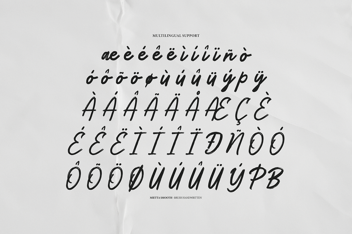 Mietta Smooth Brush Handwritten Font, a Handwritten Font by gracetype_studio (Photo 10 of 12)