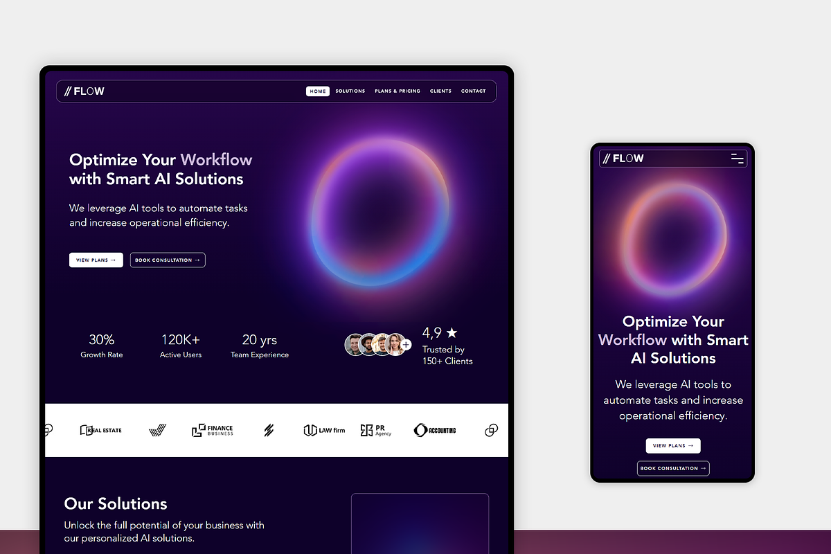 SAAS, Startup & Technology Website, a Wix Template by Kitteeh (Photo 17 of 20)