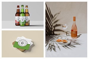 Bottle Packaging Mockups Vol.1