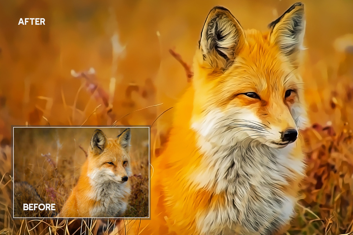 Real Oil Paint Photoshop Action, an Action Add-On by Effect-Hub (Photo 11 of 15)