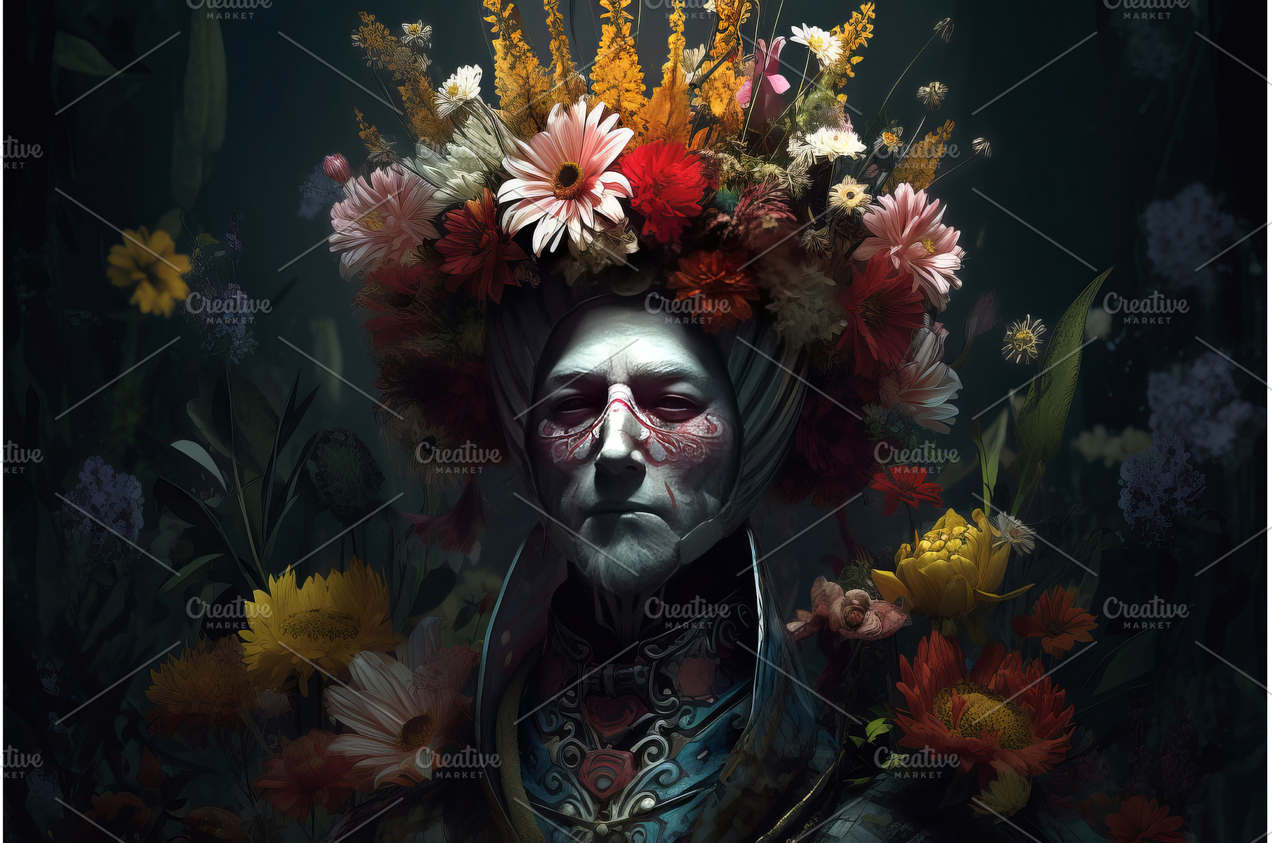 Fantasy king flower decoration, a Nature Photo by Ylivdesign