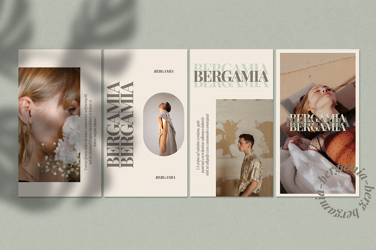 BERGAMIA Instagram Template, a Social Media Template by Compaq_Creative (Photo 7 of 10)