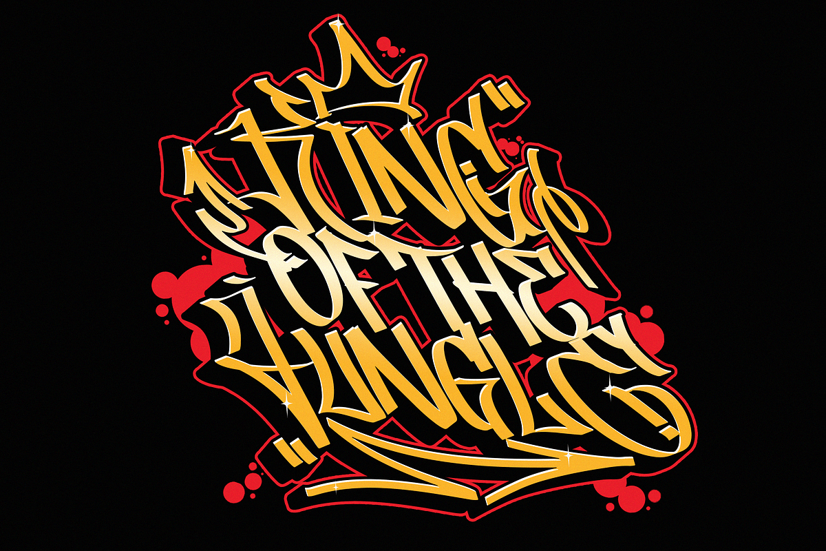 Rocket Queen | Street Graffiti Font, a Blackletter Font by Ardana Creative (Photo 2 of 11)