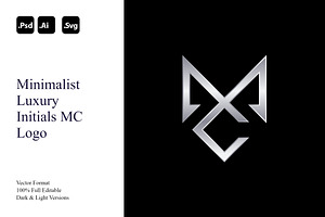Minimalist Luxury Initials MC Logo, a Branding & Logo Template by Luxury Logos