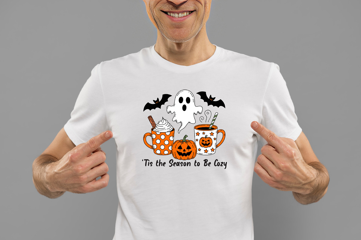 Fall Autumn Halloween Coffee PNG, an Illustration by Daily.Designs (Photo 2 of 3)