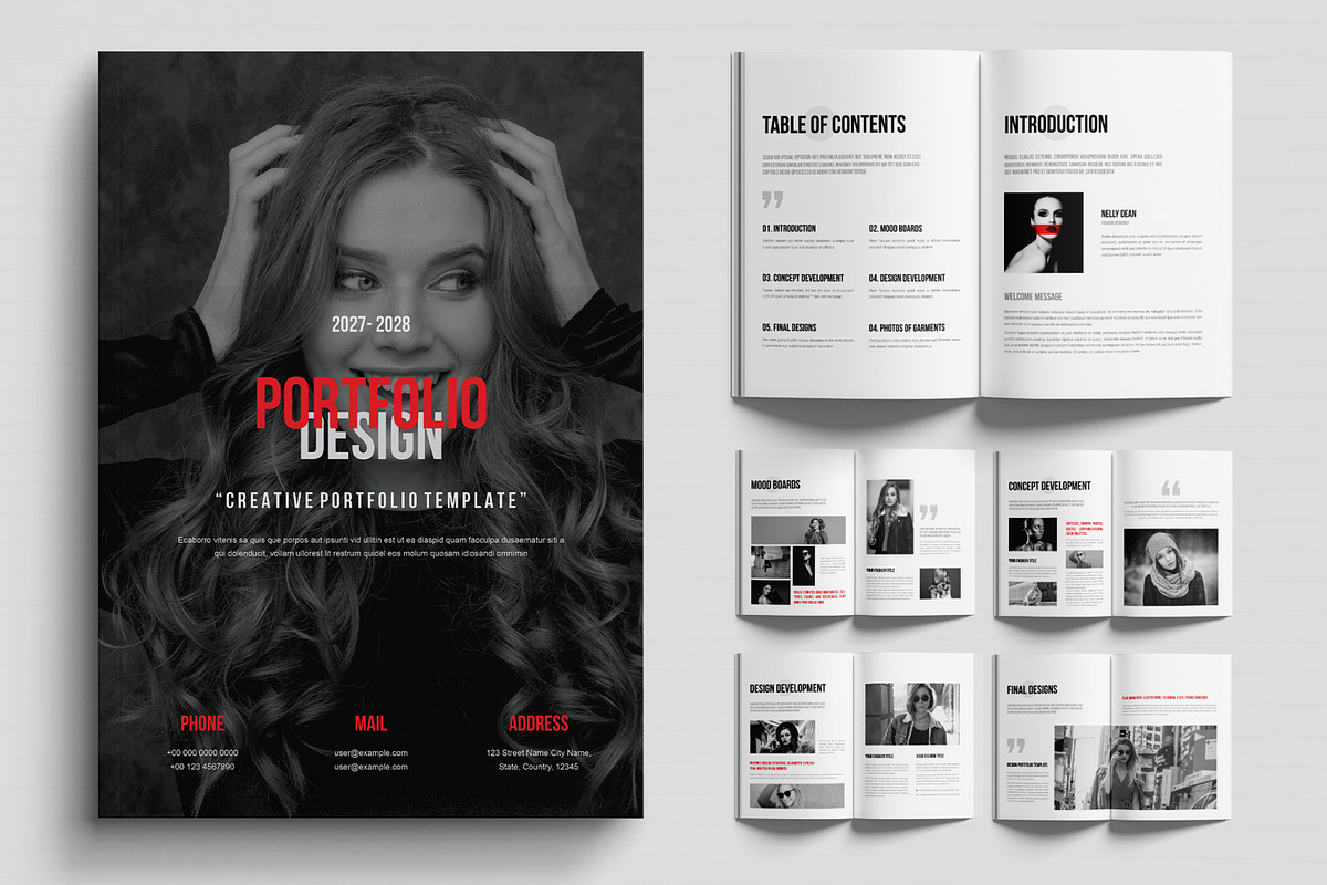Fashion Designers Stylish Lookbook, a Brochure Template by MightyDesign (Photo 1 of 6)